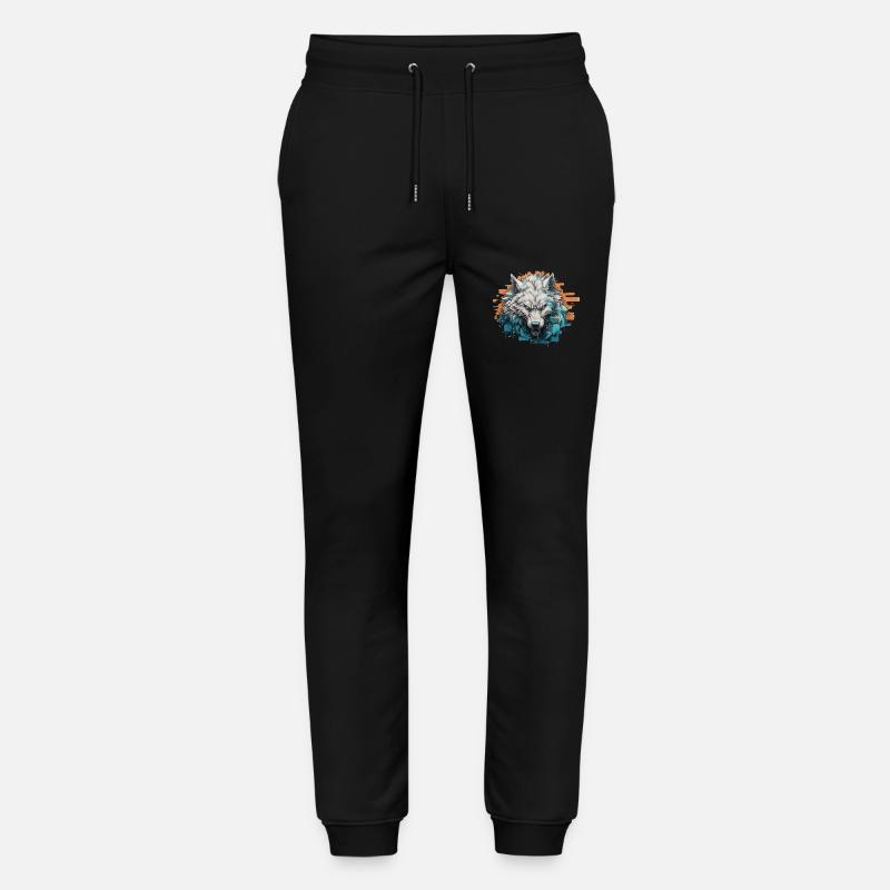 Geist des Nordens - Graffiti-Stil - Stanley/Stella Unisex Bio Jogginghose Mover  - Schwarz