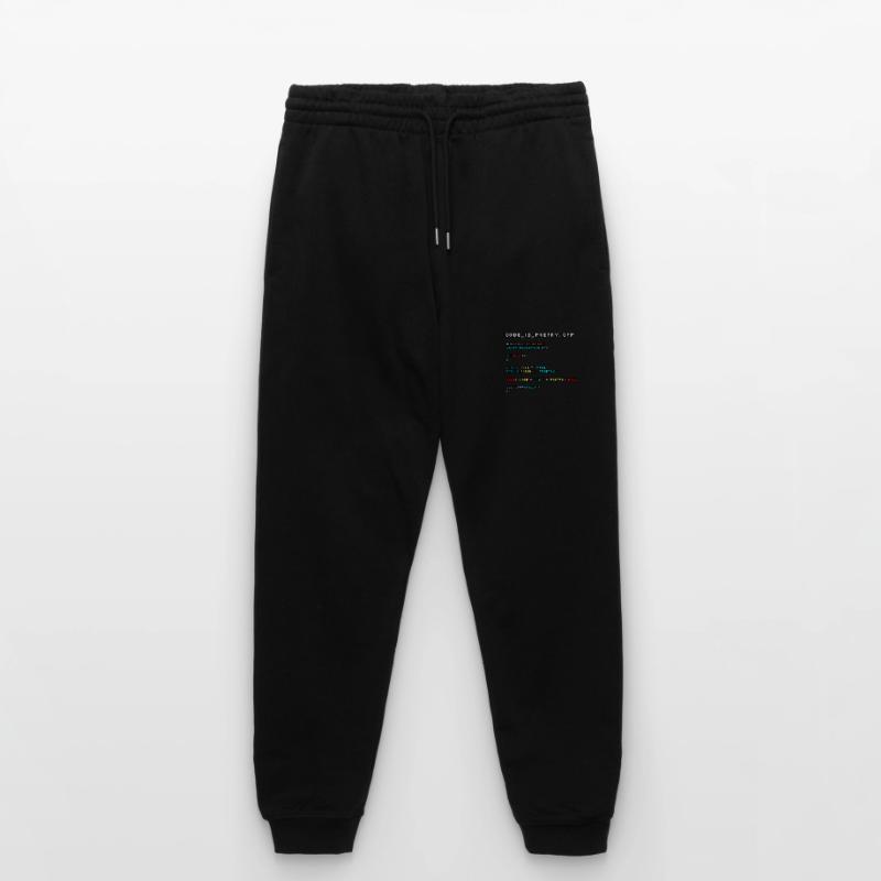 Le code, c’est de la poésie.CPP Pantalon de jogging bio MOVER Stanley/Stella unisexe