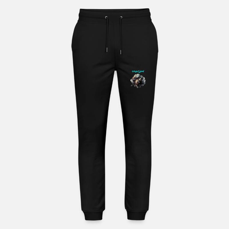 Team Cohesion - Stanley/Stella Unisex Bio Jogginghose Mover  - Schwarz