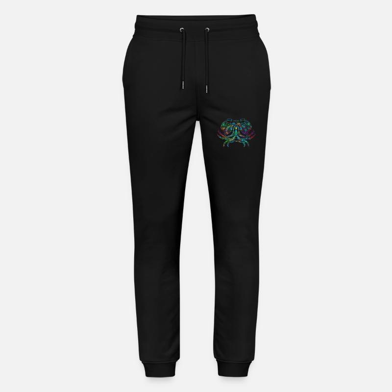 Krebs - Stanley/Stella Unisex Bio Jogginghose Mover  - Schwarz