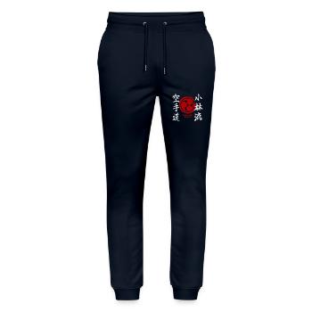 Karate Shorin Ryu Kanji Kampfkunst Japan - Stanley/Stella Unisex Bio Jogginghose Mover  - Navy - Vorne - Marisol (170cm) & Nik (191cm)