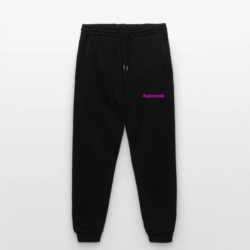 Augenweide Spruch pink Eyecatcher Text Stanley/Stella Unisex Bio Jogginghose Mover 