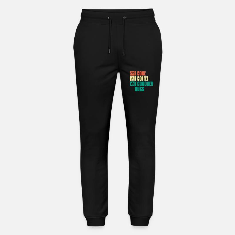Coffee Coding Programmer Coder Developer Nerd Coff Stanley/Stella Mover Unisex Organic Jogging Trousers