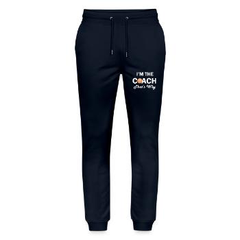 Basketball - Stanley/Stella Unisex Bio Jogginghose Mover  - Navy - Vorne - Marisol (170cm) & Nik (191cm)