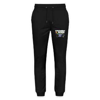 Shenanigans & Scrubs ER Nurse Physician St. - Stanley/Stella Mover Unisex Organic Jogging Trousers - black - Front - Marisol (170cm) & Nik (191cm)