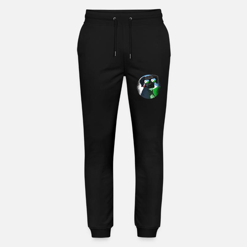 Dschibuti - Stanley/Stella Unisex Bio Jogginghose Mover  - Schwarz