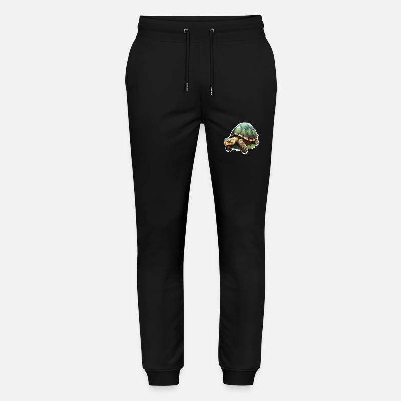 Schildkröte - Stanley/Stella Unisex Bio Jogginghose Mover  - Schwarz