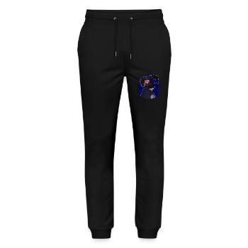 Nouvelle Zélande - Pantalon de jogging bio MOVER Stanley/Stella unisexe - noir - Devant - Marisol (170cm) & Nik (191cm)