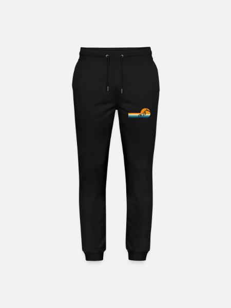 Basketball Basketball Player - Stanley/Stella Mover Unisex Organic Jogging Trousers - black