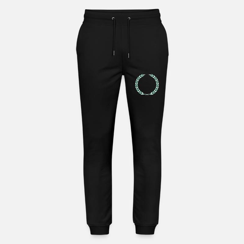 lorbeerkranz kranz - Stanley/Stella Unisex Bio Jogginghose Mover  - Schwarz