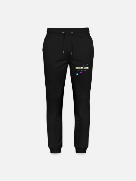 Erinner mich Party - Stanley/Stella Unisex Bio Jogginghose Mover - Schwarz