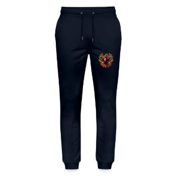 Phönix - Stanley/Stella Unisex Bio Jogginghose Mover  - Navy - Vorne - Marisol (170cm) & Nik (191cm)