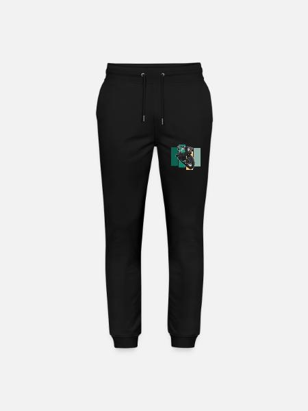 Bobber // Custom // Motorcycle - Stanley/Stella Mover Unisex Organic Jogging Trousers - black