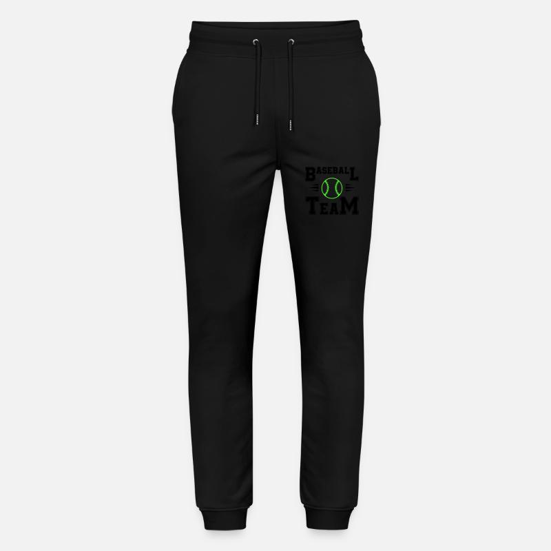 Équipe de baseball - Pantalon de jogging bio MOVER Stanley/Stella unisexe - noir