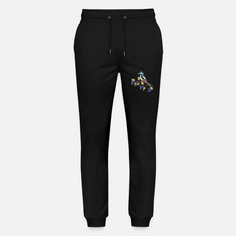 Bunter Vogel - Stanley/Stella Unisex Bio Jogginghose Mover - Schwarz