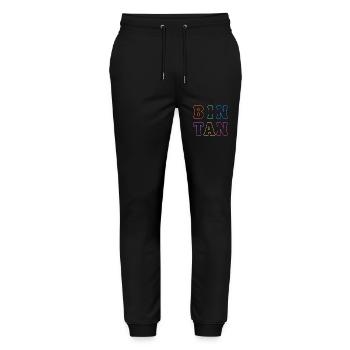 Bintan Indonesia - Stanley/Stella Mover Unisex Organic Jogging Trousers - black - Front - Marisol (170cm) & Nik (191cm)