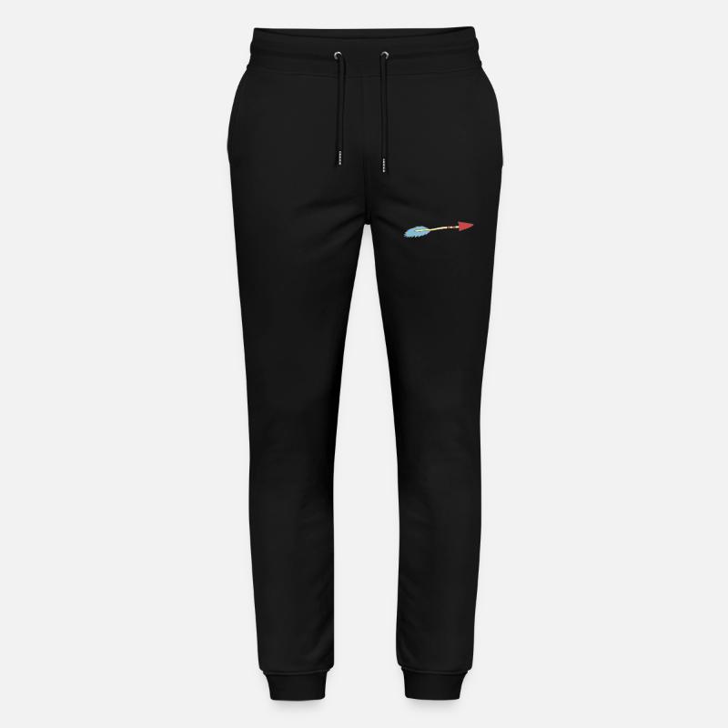 Flèche - Pantalon de jogging bio MOVER Stanley/Stella unisexe - noir