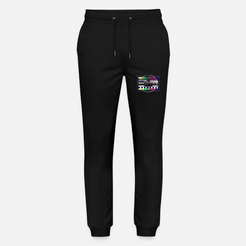 DDR Testbild Color used look - 80er Jahre - Stanley/Stella Unisex Bio Jogginghose Mover  - Schwarz