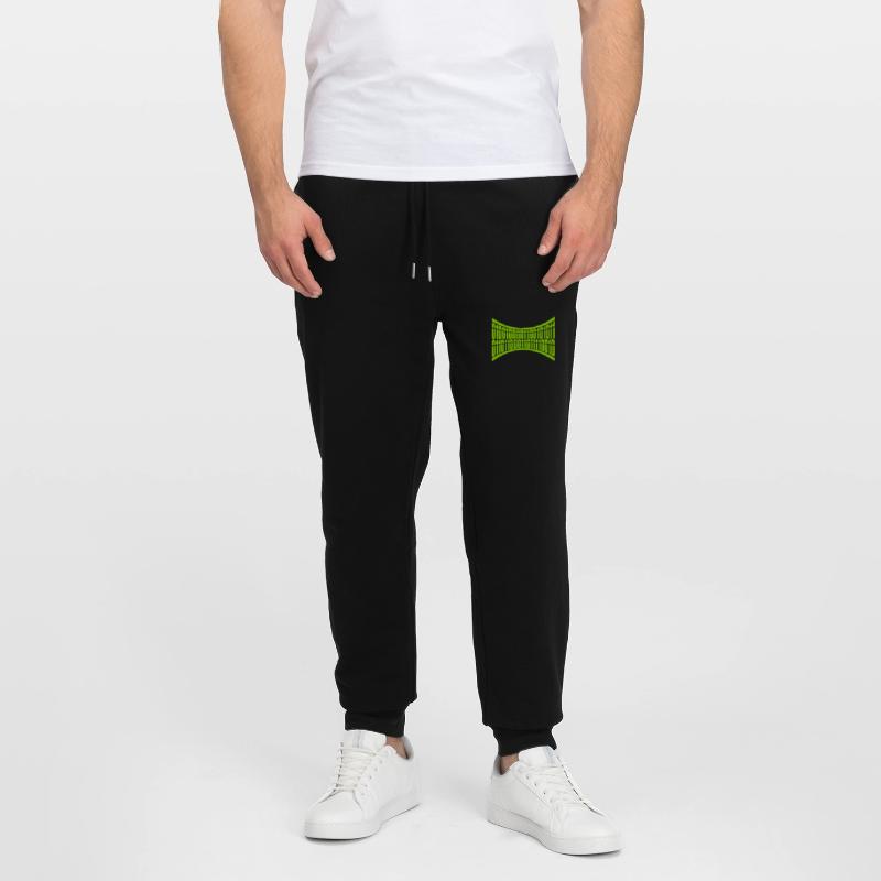 Binary Code Program Language Stanley/Stella Mover Unisex Organic Jogging Trousers