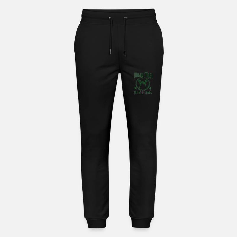 Muay Thai Kickboxen - Stanley/Stella Unisex Bio Jogginghose Mover  - Schwarz