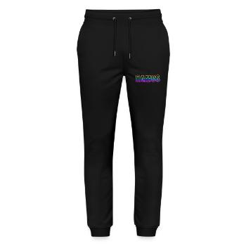 Ramos RS Arc-en-ciel - Pantalon de jogging bio MOVER Stanley/Stella unisexe - noir - Devant - Marisol (170cm) & Nik (191cm)