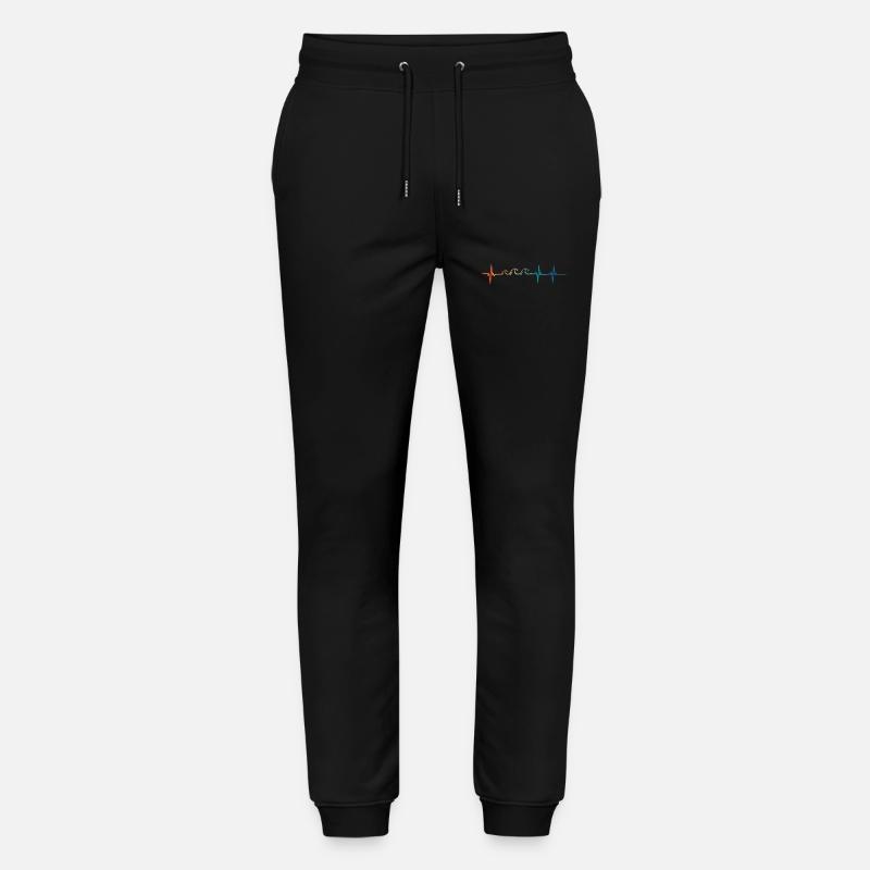 Vages Herzklopfen - Stanley/Stella Unisex Bio Jogginghose Mover  - Schwarz