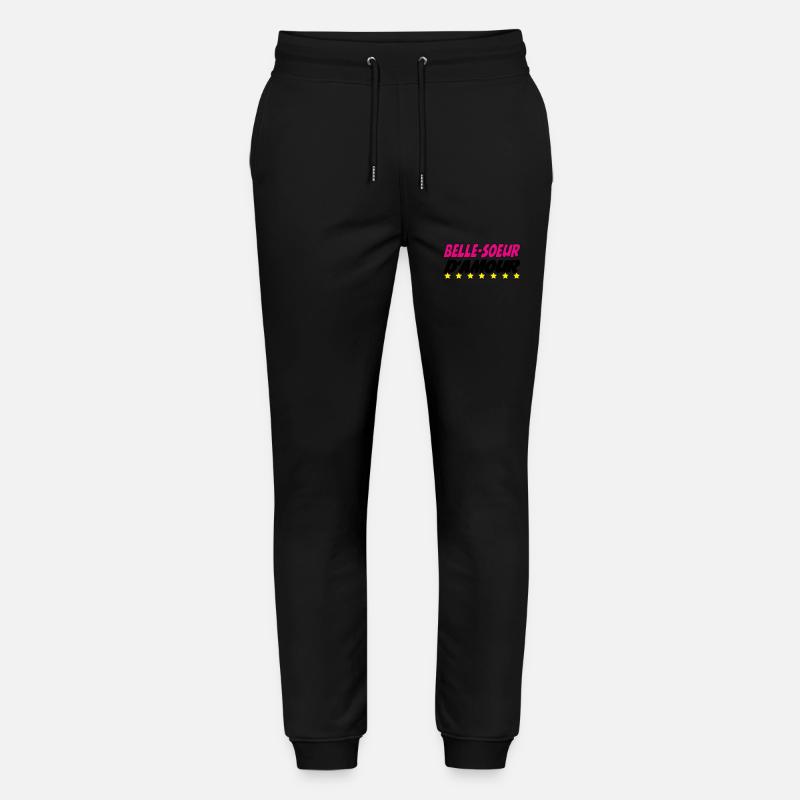 Belle Soeur d'amour - Pantalon de jogging bio MOVER Stanley/Stella unisexe - noir