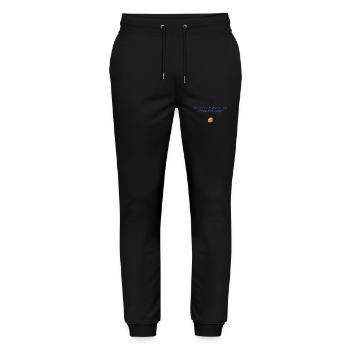 Drama kouign? Blue - Pantalon de jogging bio MOVER Stanley/Stella unisexe - noir - Devant - Marisol (170cm) & Nik (191cm)