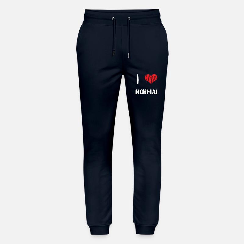 Hate Normal Stop Hate Anti Hate Stanley/Stella Mover Unisex Organic Jogging Trousers