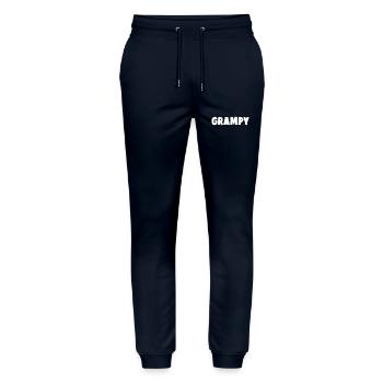 GRAMPY - Stanley/Stella Unisex Bio Jogginghose Mover  - Navy - Vorne - Marisol (170cm) & Nik (191cm)