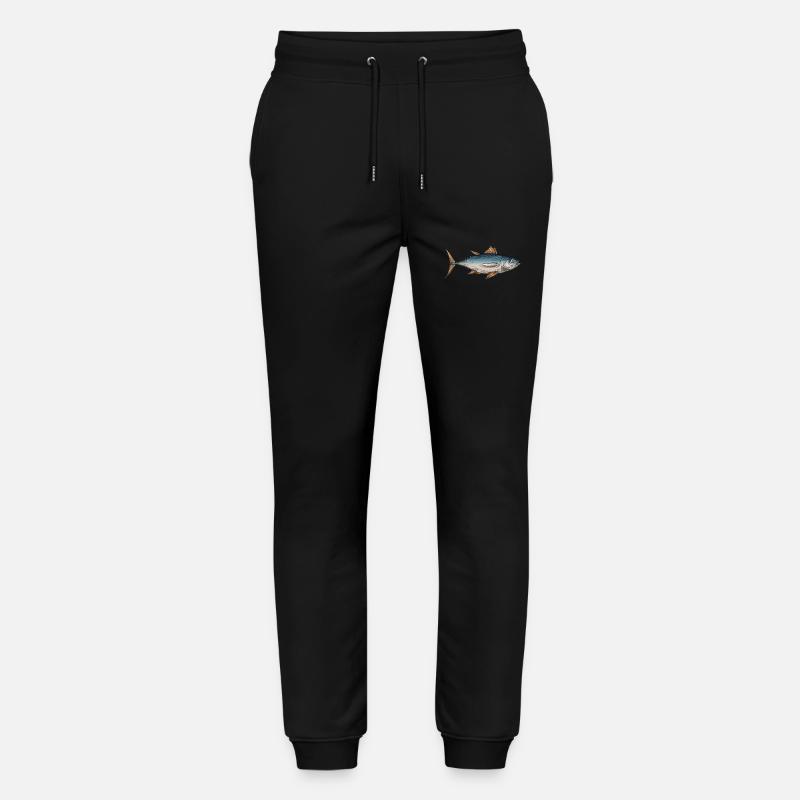Meerestiere - Stanley/Stella Unisex Bio Jogginghose Mover  - Schwarz