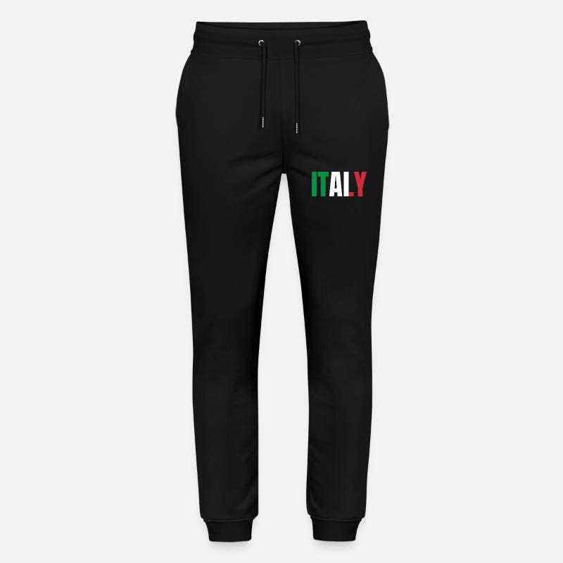 Drapeau de l’Italie - Pantalon de jogging bio MOVER Stanley/Stella unisexe - noir