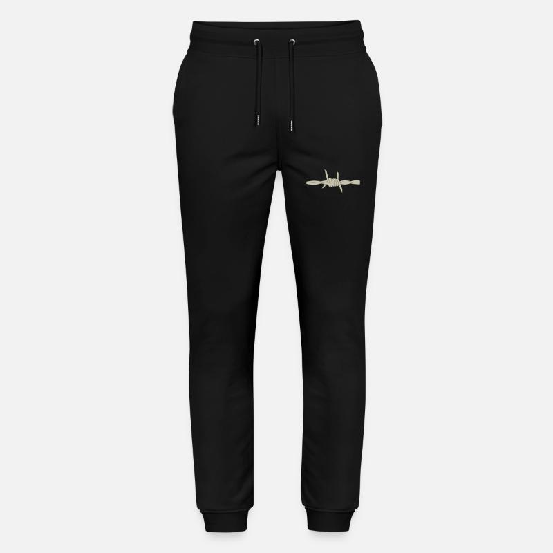 Barbelé - Pantalon de jogging bio MOVER Stanley/Stella unisexe - noir