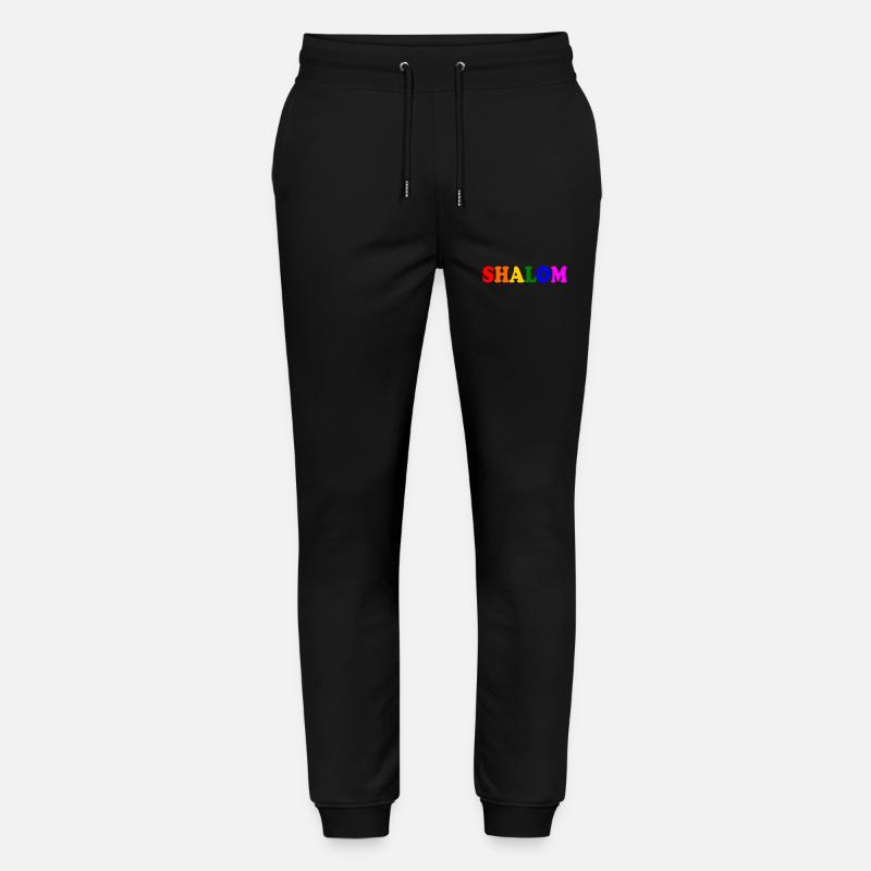 Shalom - Stanley/Stella Unisex Bio Jogginghose Mover  - Schwarz