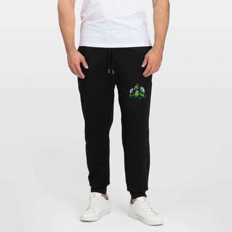 Cool concombre cornichon légumes dessin animé Pantalon de jogging bio MOVER Stanley/Stella unisexe