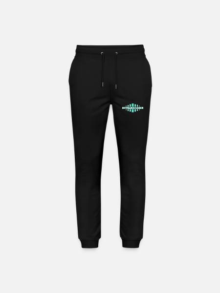 Hotelmanager als Beruf - Stanley/Stella Unisex Bio Jogginghose Mover  - Schwarz