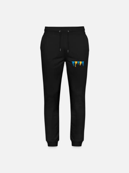 Dripping sticky mucus - Stanley/Stella Mover Unisex Organic Jogging Trousers - black