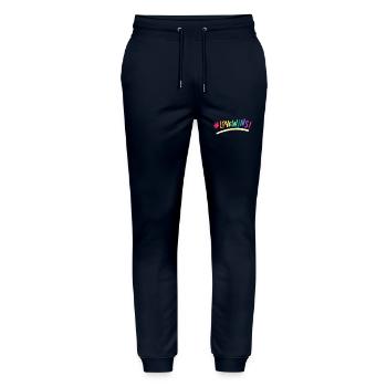 Love Wins - Stanley/Stella Unisex Bio Jogginghose Mover  - Navy - Vorne - Marisol (170cm) & Nik (191cm)