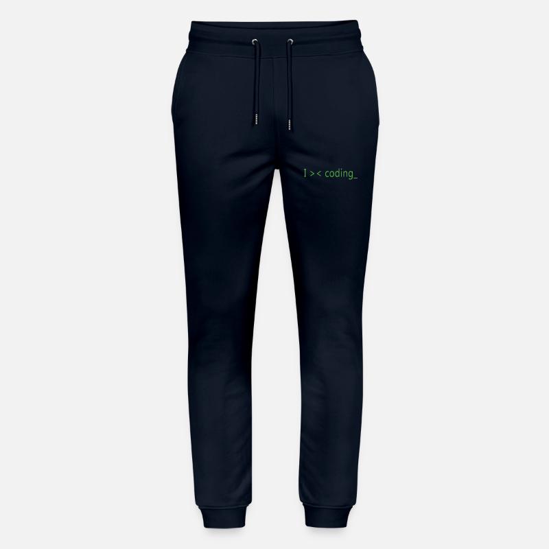I love programming programmers Stanley/Stella Mover Unisex Organic Jogging Trousers