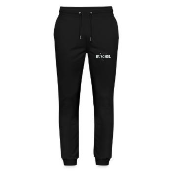 Jetzt ist Kuschelzeit Kuschelpulli Winter Warm - Stanley/Stella Unisex Bio Jogginghose Mover  - Schwarz - Vorne - Marisol (170cm) & Nik (191cm)