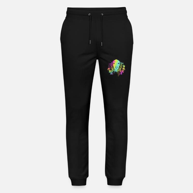 Cocker Spaniel - Pantalon de jogging bio MOVER Stanley/Stella unisexe - noir