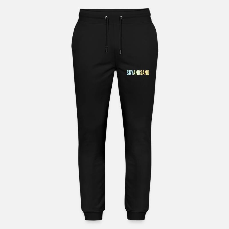 Sky And Sand - Stanley/Stella Unisex Bio Jogginghose Mover  - Schwarz