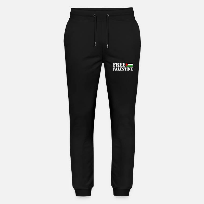 Free palestine - Stanley/Stella Unisex Bio Jogginghose Mover - Schwarz