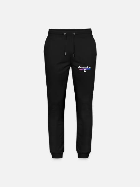 Generation Z - Stanley/Stella Unisex Bio Jogginghose Mover  - Schwarz