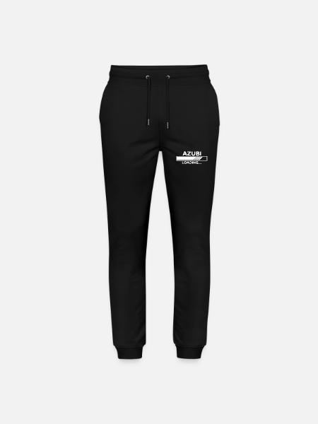 Azubi Spruch Lehrling Job Lustiges Azubi Geschenk - Stanley/Stella Unisex Bio Jogginghose Mover  - Schwarz