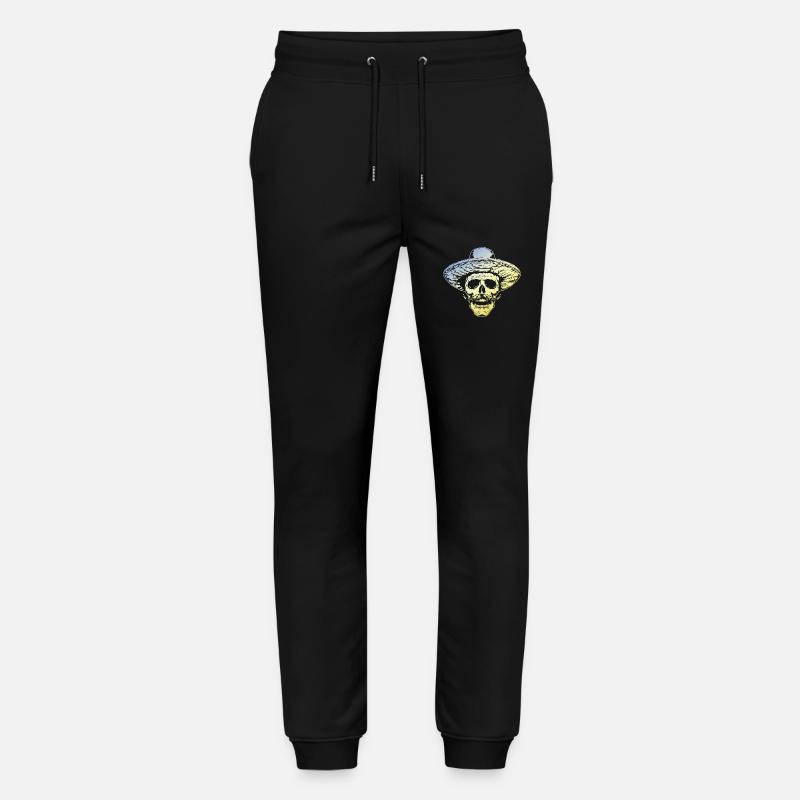 Mexikaner Skull - Stanley/Stella Unisex Bio Jogginghose Mover  - Schwarz
