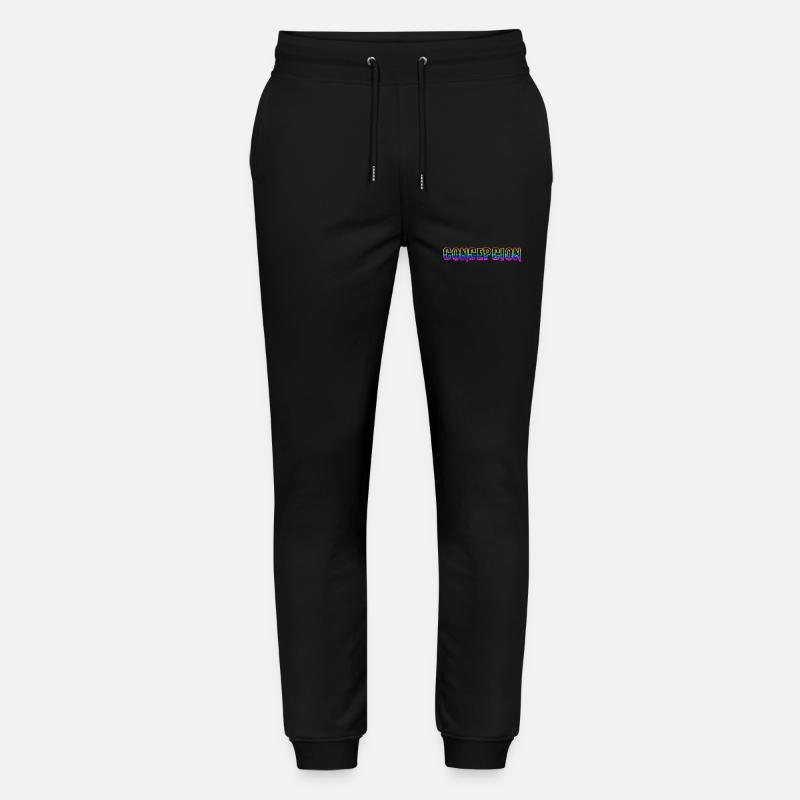 Concepcion RS Arc-en-ciel - Pantalon de jogging bio MOVER Stanley/Stella unisexe - noir