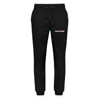 Berlin Crew - Stanley/Stella Unisex Bio Jogginghose Mover  - Schwarz - Vorne - Marisol (170cm) & Nik (191cm)