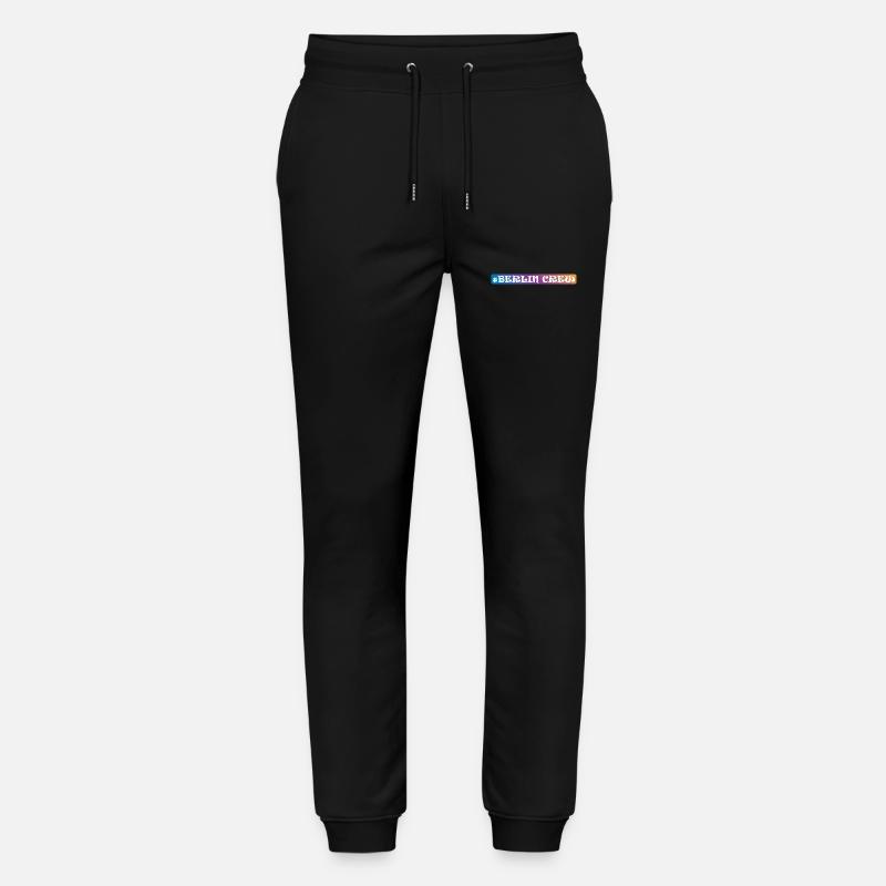 Équipage de Berlin - Pantalon de jogging bio MOVER Stanley/Stella unisexe - noir