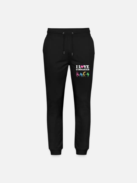 Gymnasts Athletics Gymnastics - Stanley/Stella Mover Unisex Organic Jogging Trousers - black